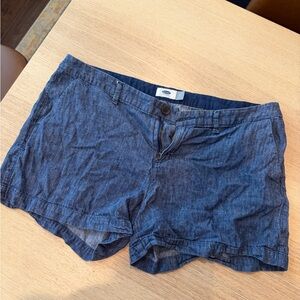 Old Navy Blue Denim-Style Women's Shorts